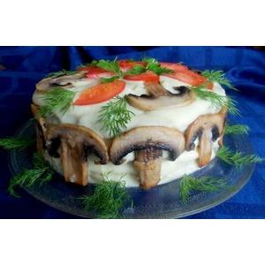 Бутербродный торт Для мужчин