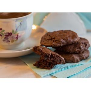 Нежнейшее шоколадное печенье с капельками шоколада