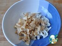 Салат из кальмаров с японской заправкой ингредиенты