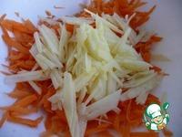 Салат из моркови и яблок с орехами ингредиенты