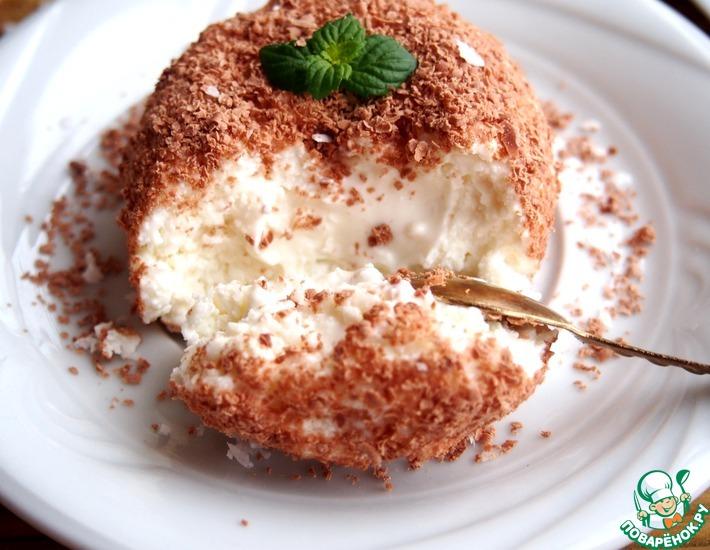 Рецепт: Десерт А-ля кокос