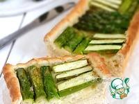 Закусочный пирог с кус-кусом и спаржей ингредиенты