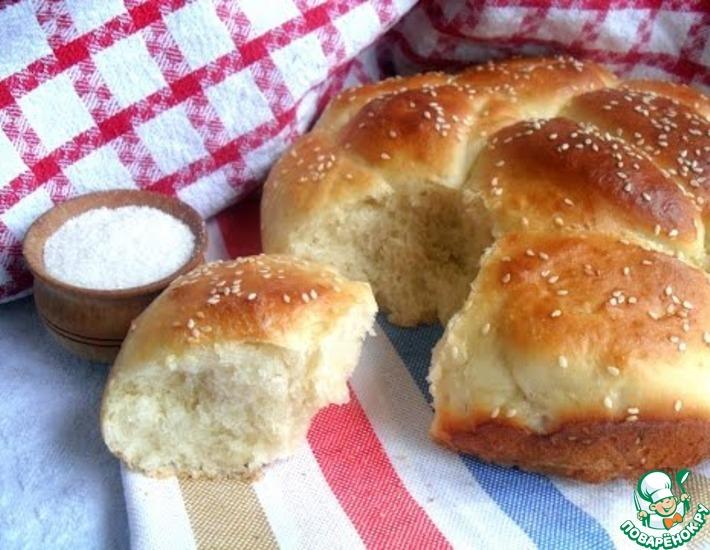 Рецепт: Воздушный хлеб в духовке