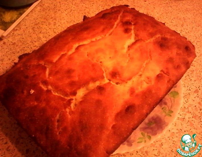 Рецепт: Белый хлеб с хрустящей корочкой