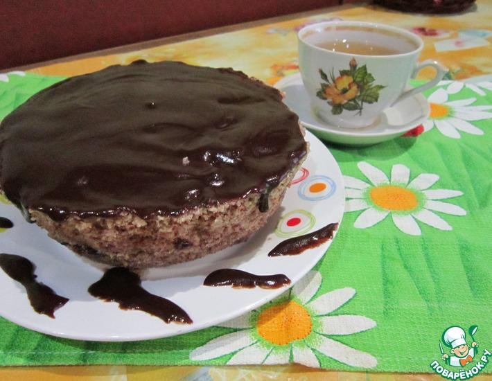 Рецепт: 5-минутный ореховый торт без муки и масла