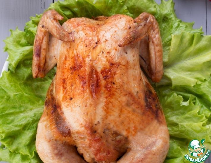 Рецепт: Курица с универсальной начинкой