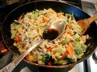 Рис с креветками и овощами ингредиенты