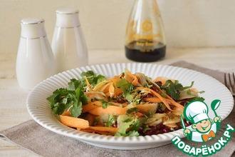 Рецепт: Салат из моркови с топинамбуром