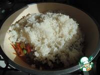 Рис с соевым соусом и овощами ингредиенты