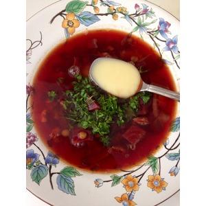 Красный-прекрасный суп с чечевицей