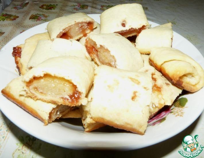 Рецепт: Мамино сметанное печенье