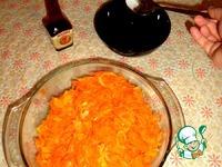 Хек, тушенный с луком и морковью ингредиенты