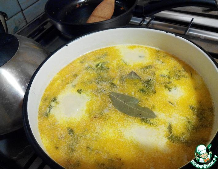 Рецепт: Картофельно-сырный суп