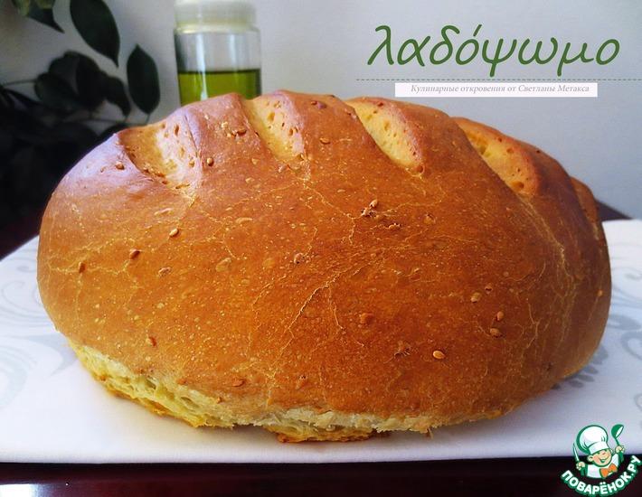 Рецепт: Хлеб на оливковом масле