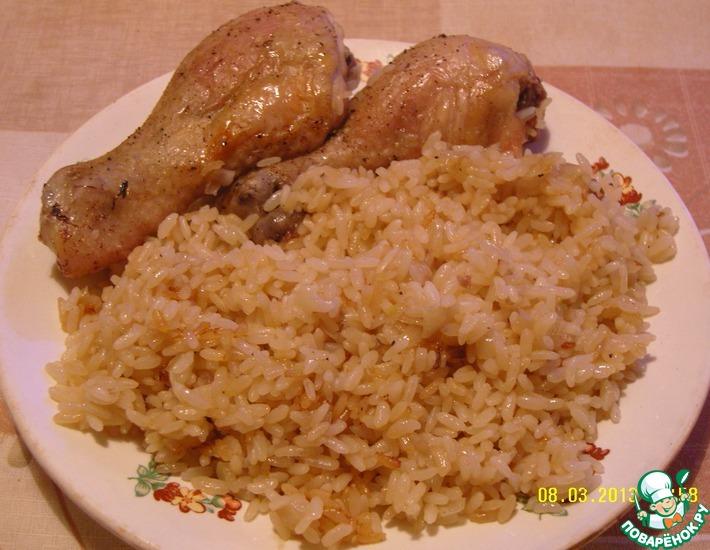 Рецепт: Курица с рисом по-софийски