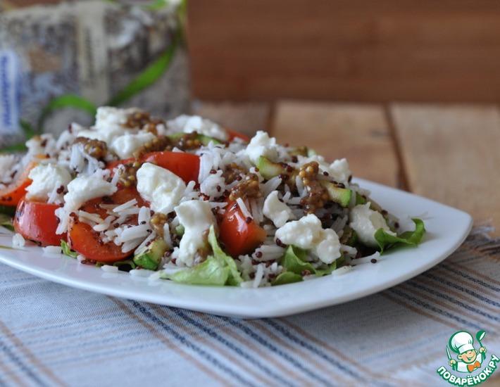 Рецепт: Салат из смеси круп в итальянском стиле