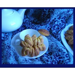 Тыквенно-коричное печенье Хризантемы