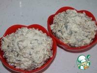Яйца с рисом, запеченные в грибном соусе ингредиенты