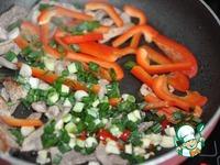 Горячий китайский салат из картофеля и свинины ингредиенты