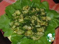 Простой салат в деревенском стиле ингредиенты