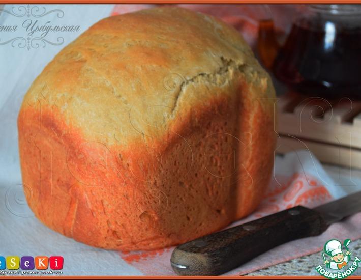 Рецепт: Коричневый хлеб из пшеничной муки