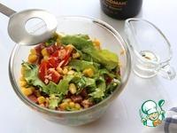 Салат с ветчиной, кукурузой и сыром ингредиенты
