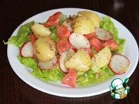 Салат из молодого картофеля Нормандия ингредиенты