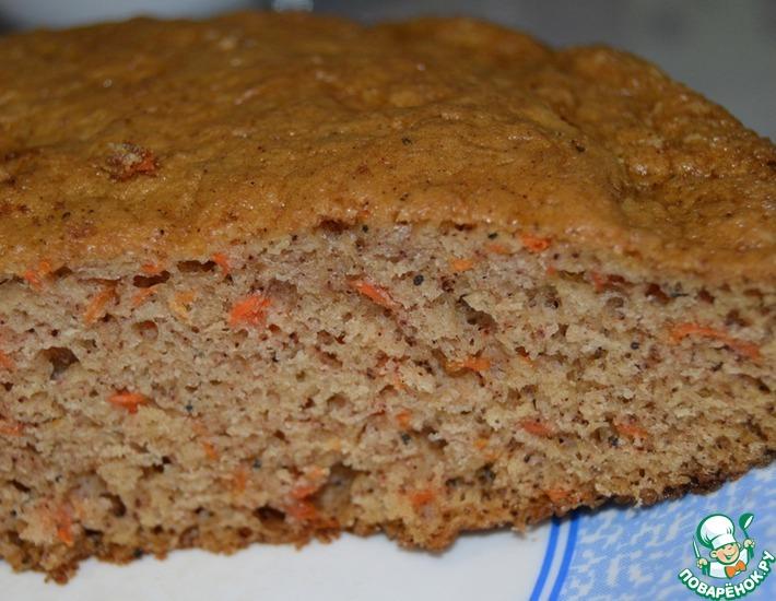 Рецепт: Морковно-маковый пирог