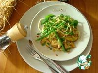 Салат с белыми грибами и спагетти ингредиенты