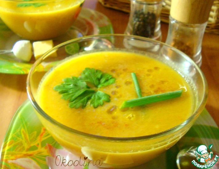 Рецепт: Суп-пюре овощной с томатным соком