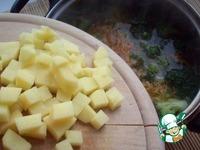 Сырный суп с шампиньонами и брокколи ингредиенты