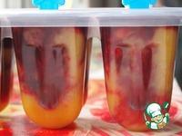 Персиково-вишневый фруктовый лед ингредиенты
