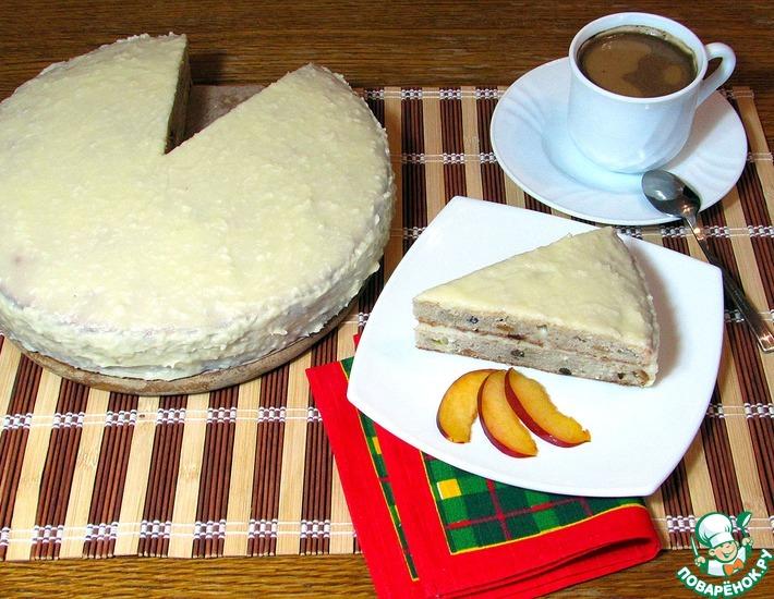 Рецепт: Банановый торт с кремом Рафаэлло