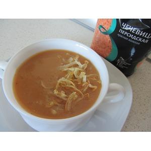 Чечевичный суп с чесноком и кумином