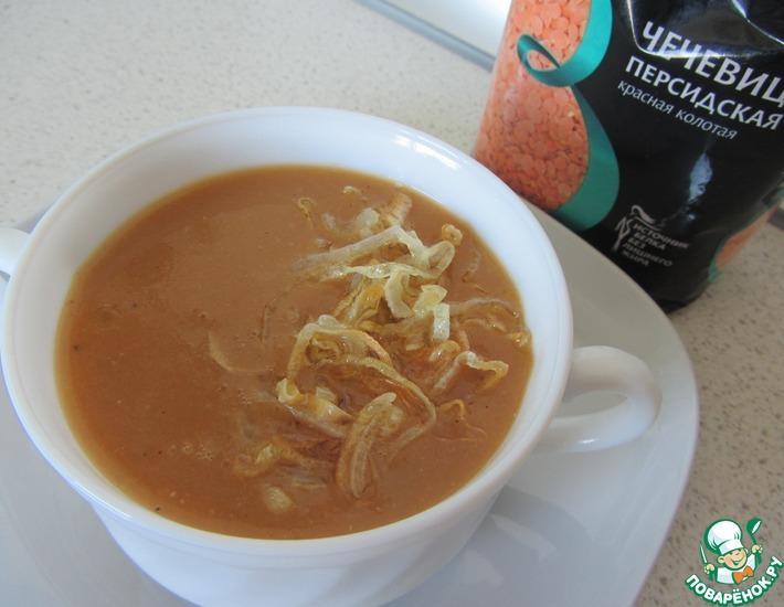 Рецепт: Чечевичный суп с чесноком и кумином