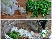 Простейший салат из фасоли ингредиенты