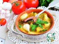 Быстрый гороховый суп из молодых овощей ингредиенты