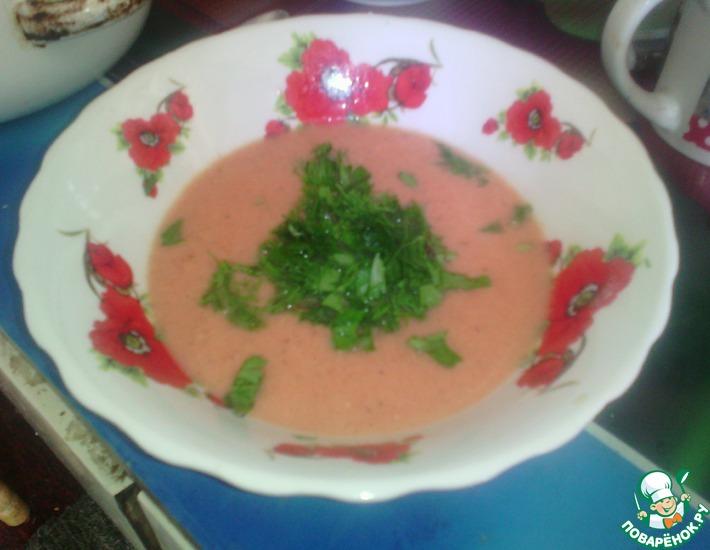 Рецепт: Крем-суп Мистер и Миссис Томат