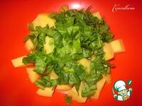 Картофельный салат с соусом из ряженки ингредиенты