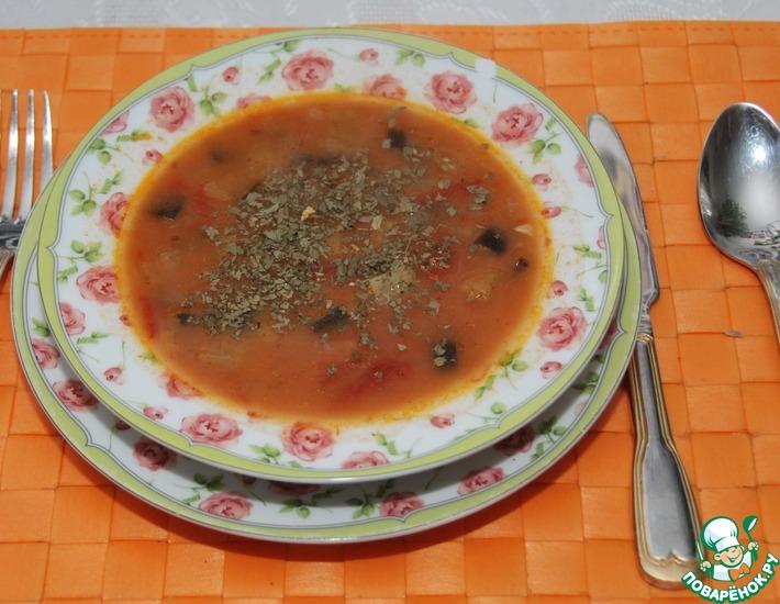 Рецепт: Баклажановый суп