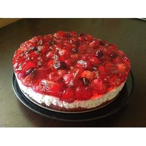 Творожно-ягодный торт Летнее лукошко