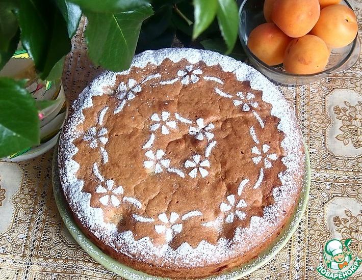 Рецепт: Пирог с абрикосами