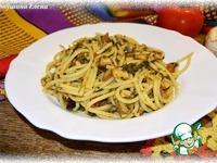 Спагетти с грибами и шпинатом ингредиенты