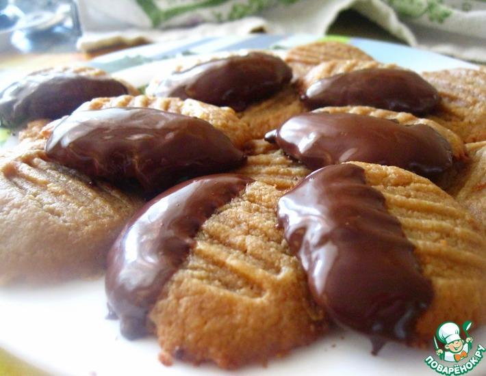 Рецепт: Печенье из арахисовой пасты