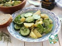 Салат из картофеля и огурцов ингредиенты