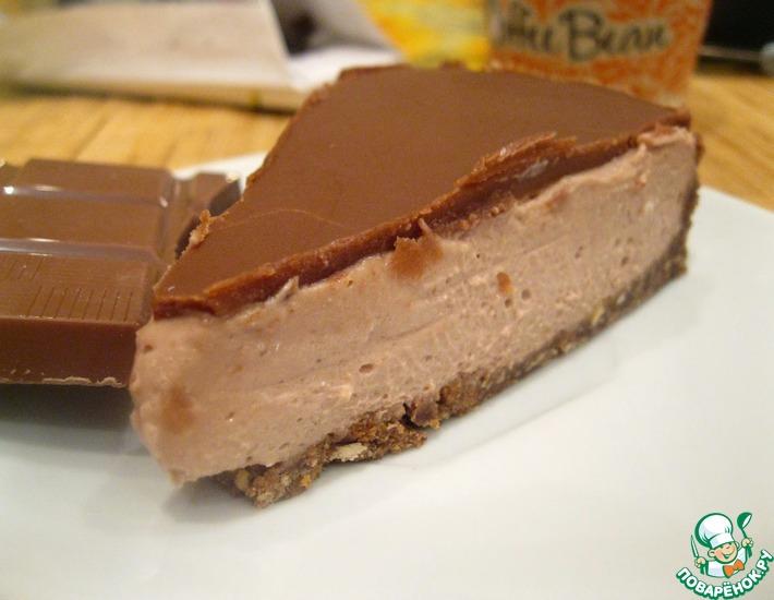 Рецепт: Шоколадный чизкейк