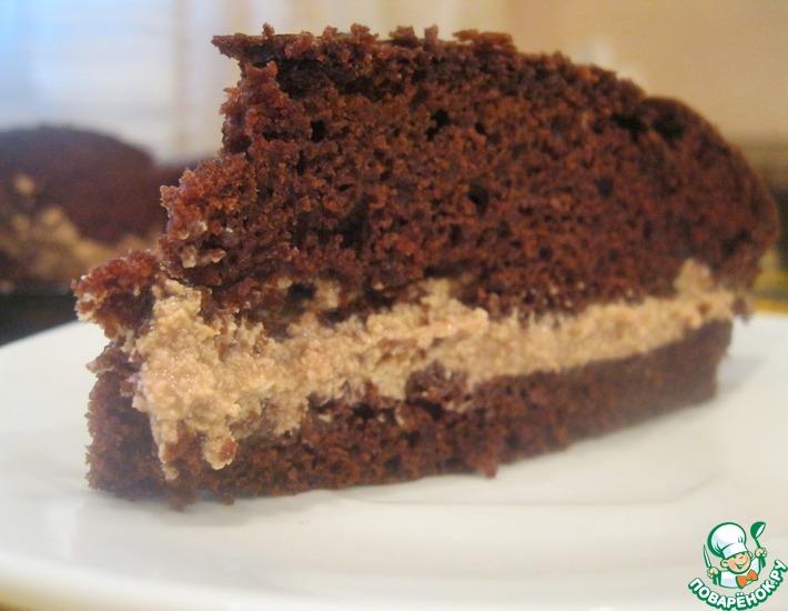 Рецепт: Влажный шоколадный торт