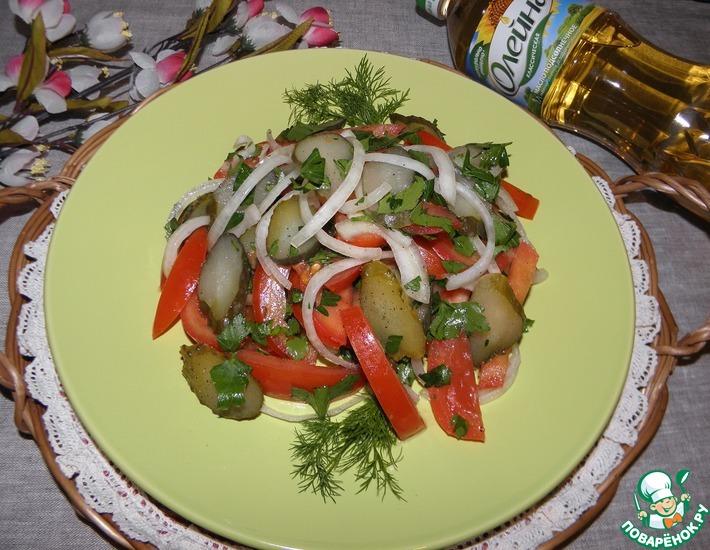 Рецепт: Салат овощной Закусочный