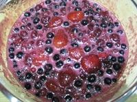 Конфитюр из замороженных ягод в микроволновке ингредиенты