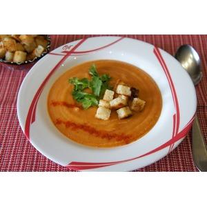 Суп-пюре из баклажанов и тыквы